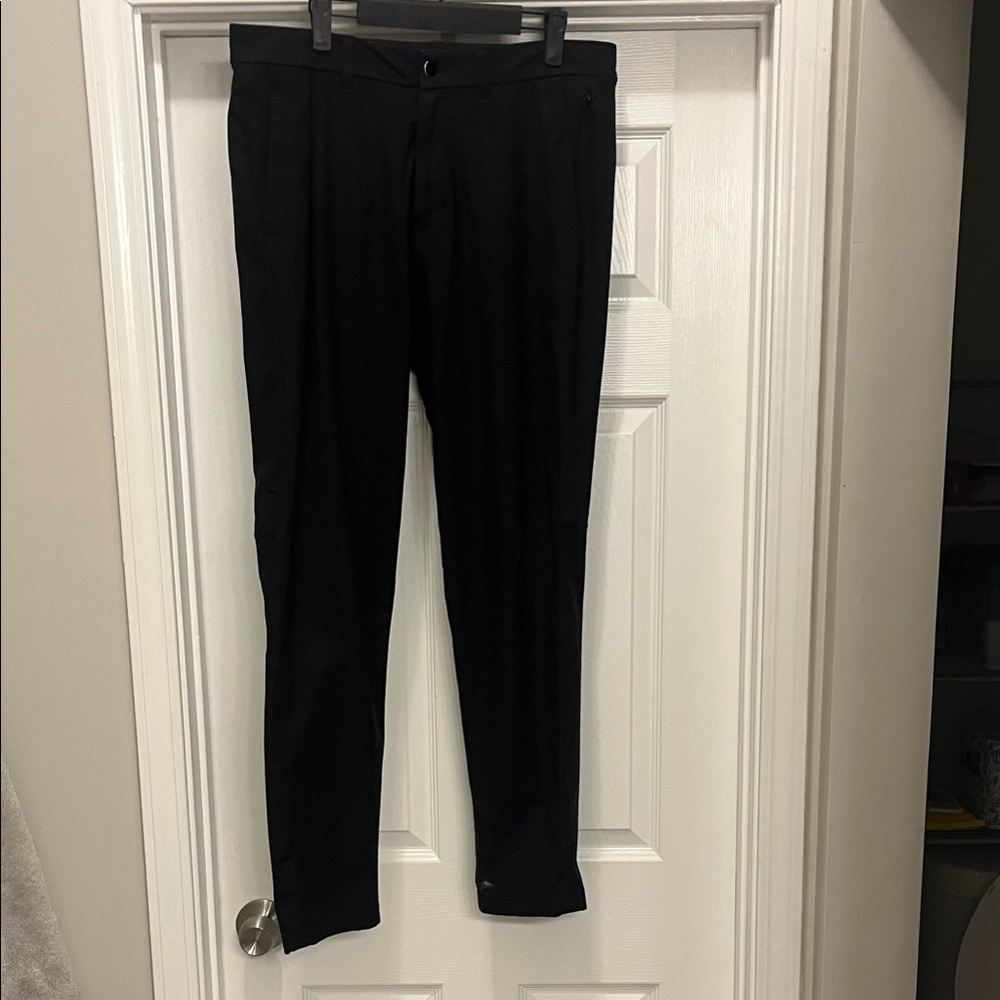Lululemon Black Commission Pant Slim 34x34